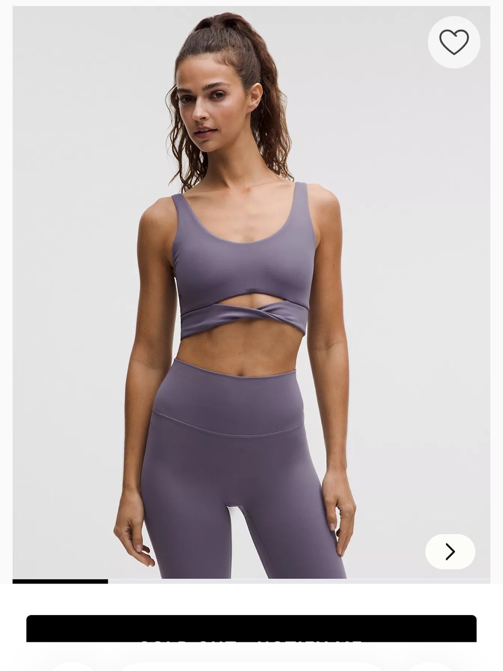 Lululemon Nulu Twist-Front Scoop-Neck Bra
Light Support, B/C Cup